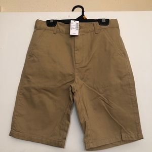 Khaki children’s place shorts. Boys size 12